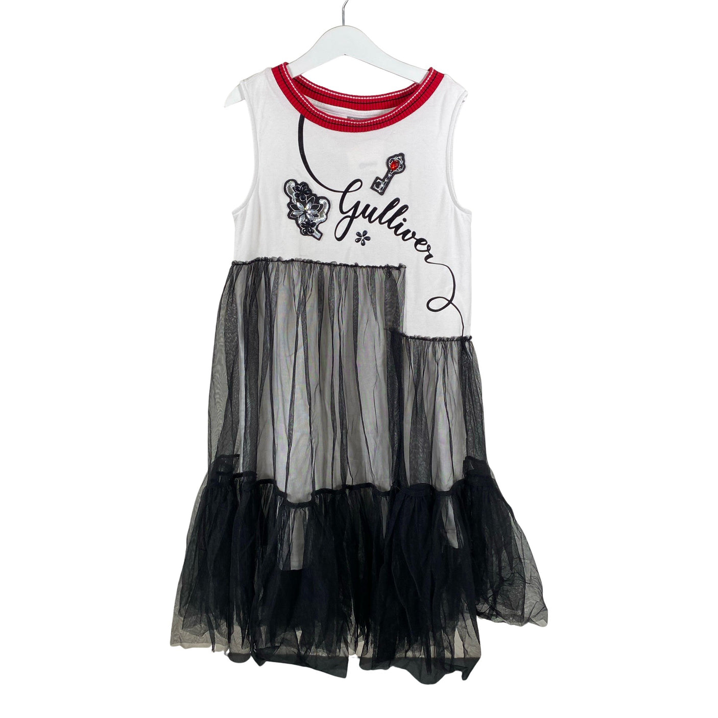 Unisex Gulliver - Pique dress, size 140 - 146 - Black (1)