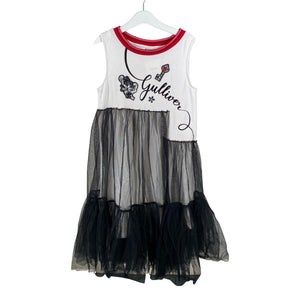 Unisex Gulliver - Pique dress, size 140 - 146 - Black (1)