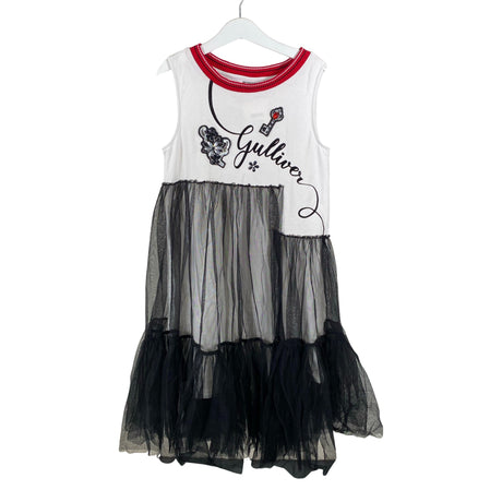 Unisex Gulliver - Pique dress, size 140 - 146 - Black ()