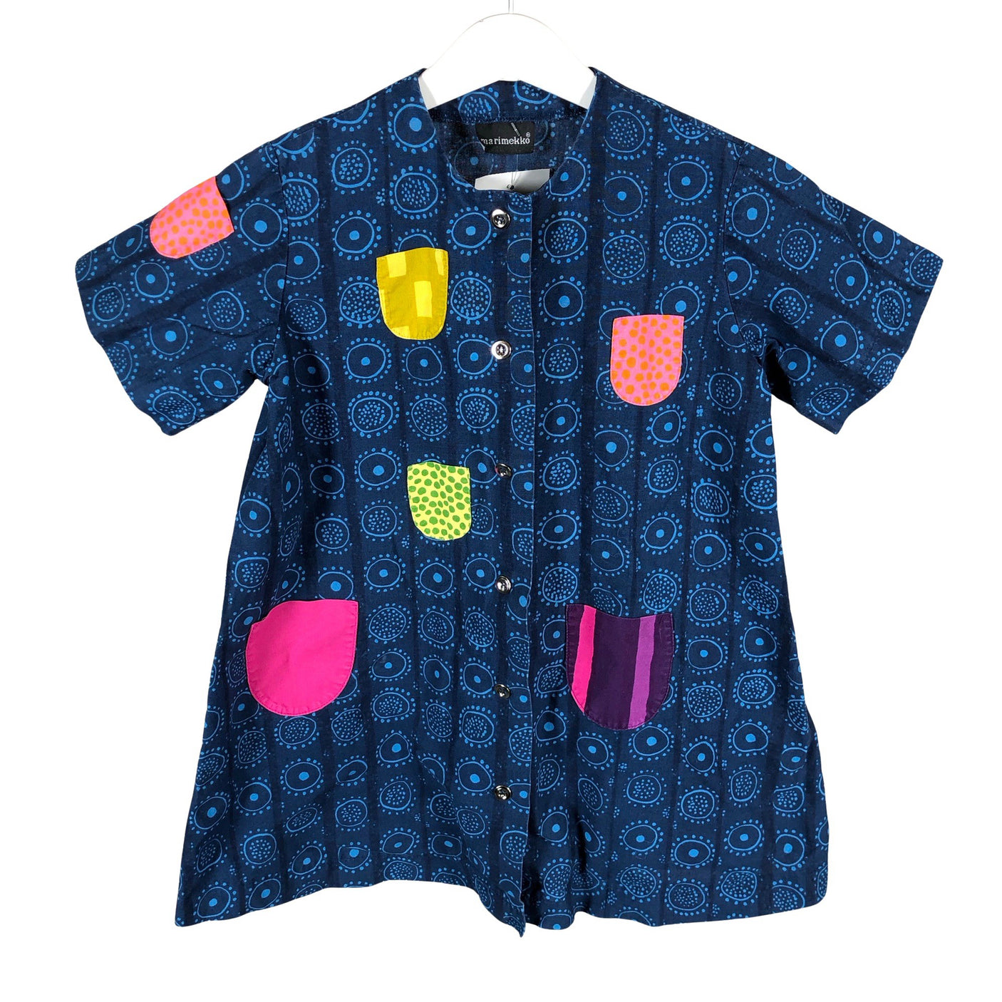Unisex Marimekko - Dress, size 116 - 122 - Blue (1)