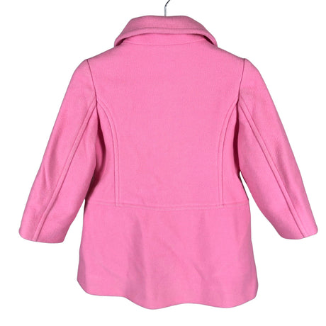 Unisex Benetton - Wool coat, size 86 - 92 - Light pink (2)