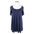 Unisex Seraphine - Tricot dress, size 46 - Blue ()