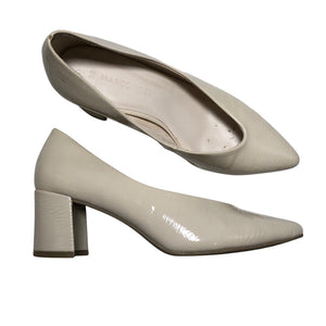 Unisex Marco Tozzi - High heels, size 38 - Natural white (1)