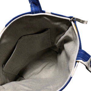 Unisex Handmade - Handbag, size Mini - Blue (2)