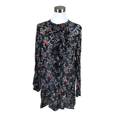 Unisex B. Copenhagen - Schiffon tunic, size 40 - Black ()