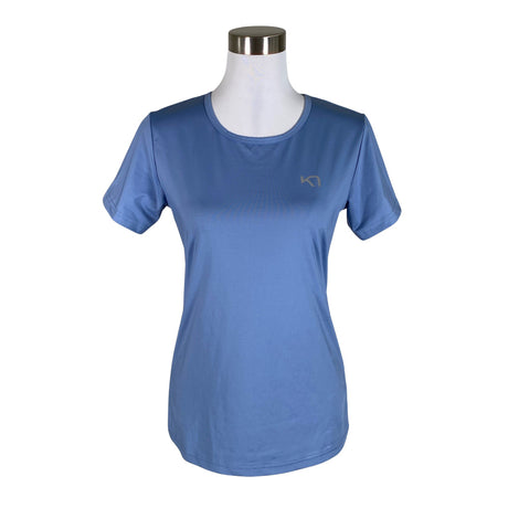 Unisex Kari Traa - Sports shirt, short sleeve, size 40 - Light blue ()