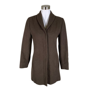 Unisex Vuokko - Wool coat, size 34 - Brown (1)