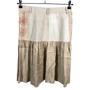 Unisex Marella - Fabric skirt, size 38 - Beige (2)
