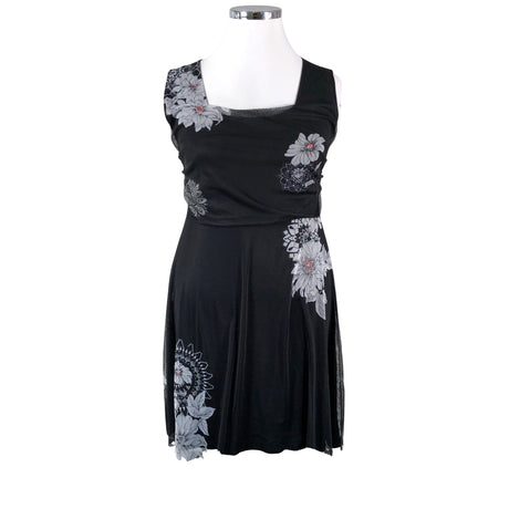 Unisex Desigual - Tricot dress, size 42 - Black ()