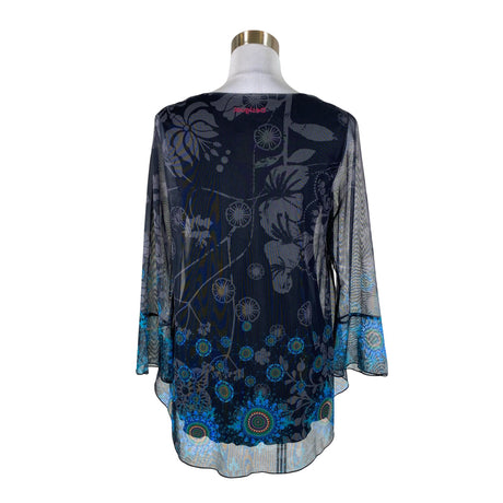 Unisex Desigual - Tricot tunic, size 40 - Black (2)