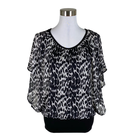 Unisex Soyaconcept - Short-sleeved blouse, size 36 - Black ()