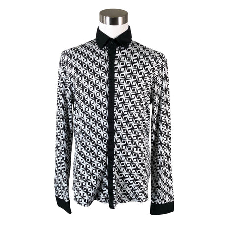 Unisex NaraCamicie - Collared shirt, size XXL - Black ()