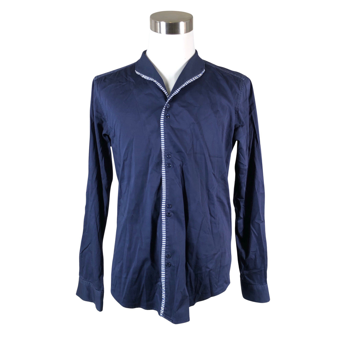 Unisex NaraCamicie - Collared shirt, size XXL - Blue (1)