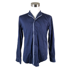 Unisex NaraCamicie - Collared shirt, size XXL - Blue (1)