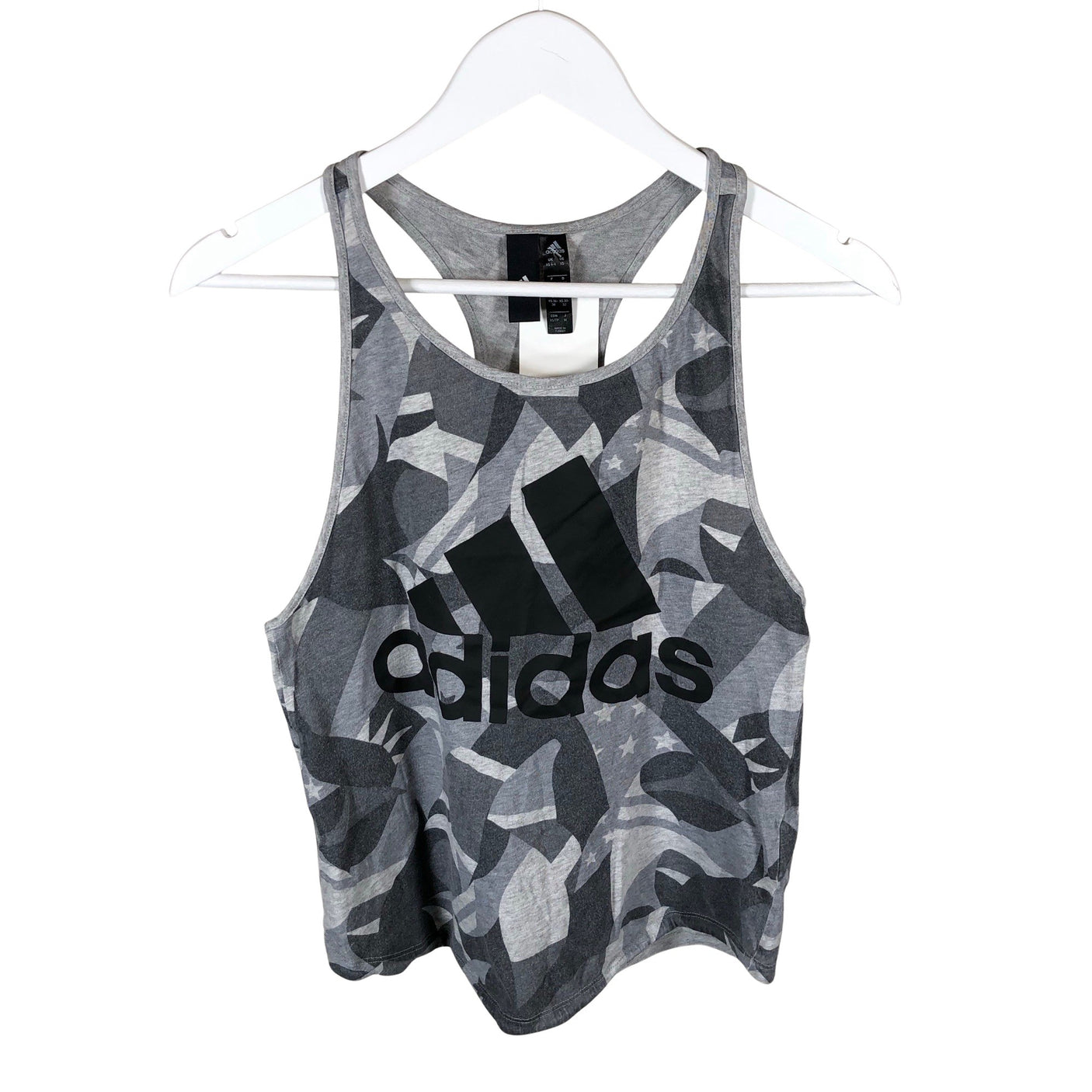 Unisex Adidas - Tricot tank top, size 34 - Gray (1)