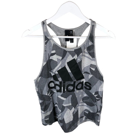 Unisex Adidas - Tricot tank top, size 34 - Gray ()
