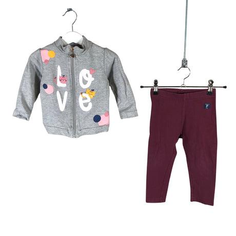 Unisex Fagottino - Sweatshirt, size 80 - 86 - Gray ()