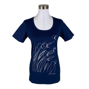 Unisex Jukka Rintala - T-shirt, size 38 - Blue (1)
