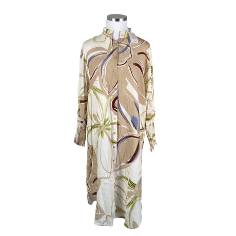 Unisex Marta - Schiffon dress, size 42 - Beige ()