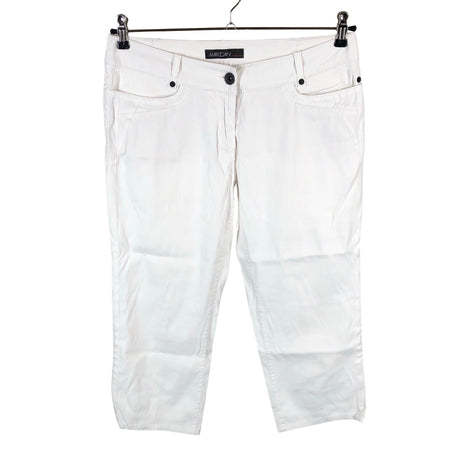 Unisex Marc Cain - Capri pants, size 40 - White ()