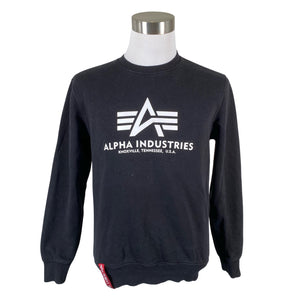 Unisex Alpha Industries - Sweatshirt, size S - Black (1)