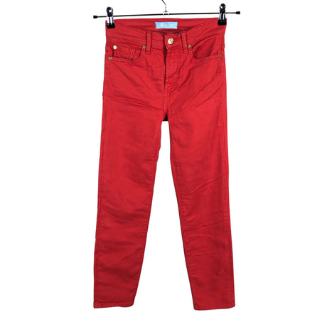 Unisex 7 for all mankind - Jeans, size W26 - Red ()
