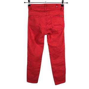 Unisex 7 for all mankind - Jeans, size W26 - Red (2)