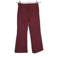 Unisex Burberry - Straight leg trousers, size 32 - Wine red ()