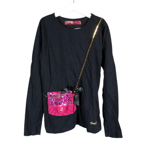 Unisex Desigual - Tricot shirt, size 146 - 152 - Black (1)