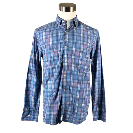 Unisex Marc O'Polo - Collared shirt, size M - Blue ()