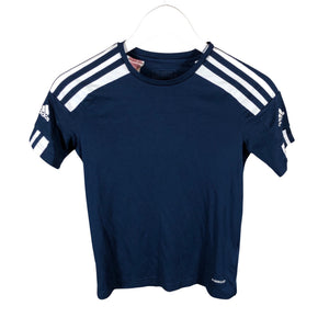 Unisex Adidas - Sports shirt, short sleeve, size 146 - 152 - Blue (1)