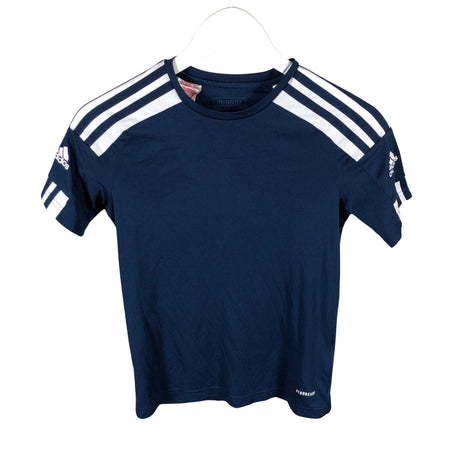Unisex Adidas - Sports shirt, short sleeve, size 146 - 152 - Blue ()