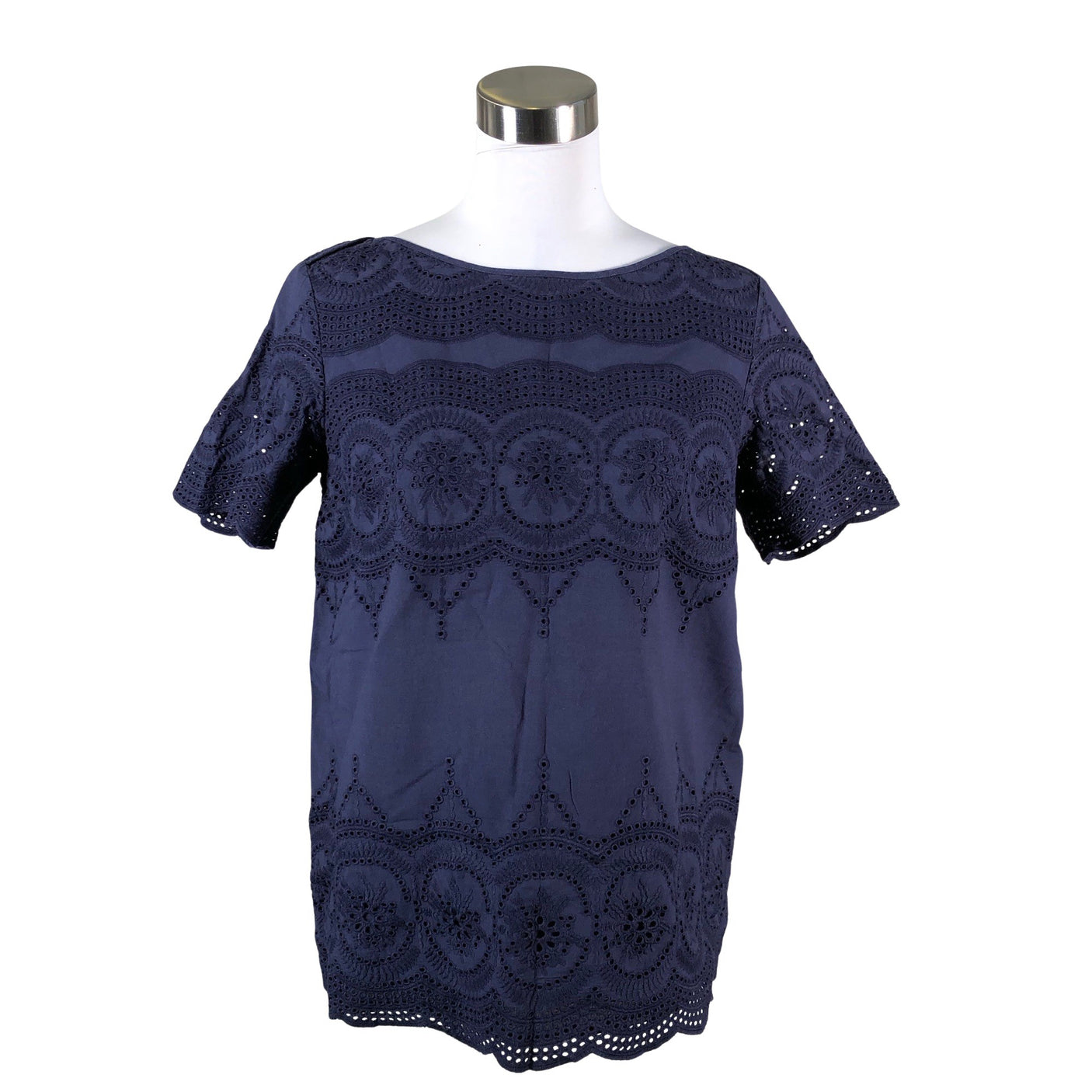 Unisex s.Oliver - Short-sleeved blouse, size 36 - Blue (1)