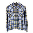 Unisex Jack Wolfskin - Flannel shirt, size 36 - Light blue ()