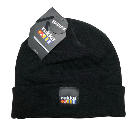 Unisex Rukka - Winter beanie, size 54 - 56 cm - Black ()