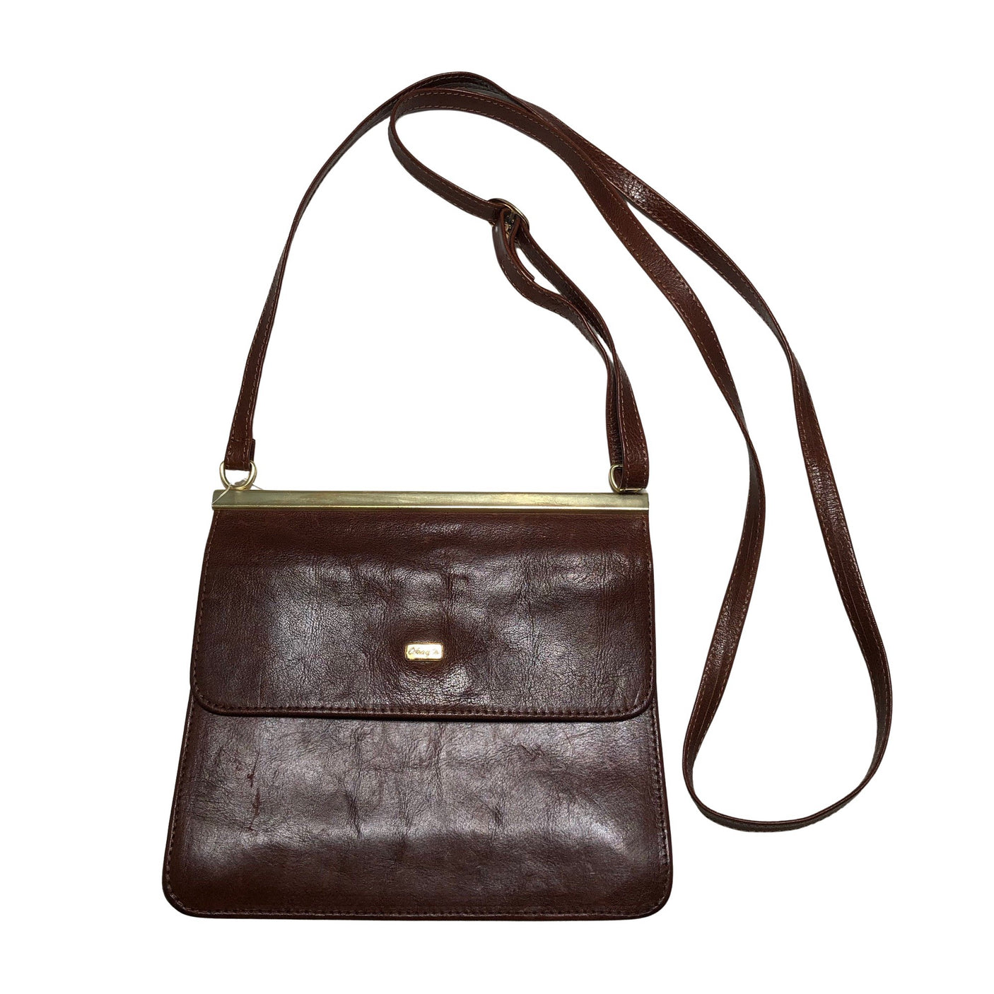 Unisex Okay's - Shoulder bag, size Mini - Brown (1)