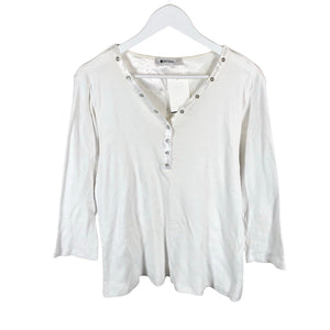 Unisex Persona by Marina Rinaldi - Tricot shirt, size 44 - White (1)