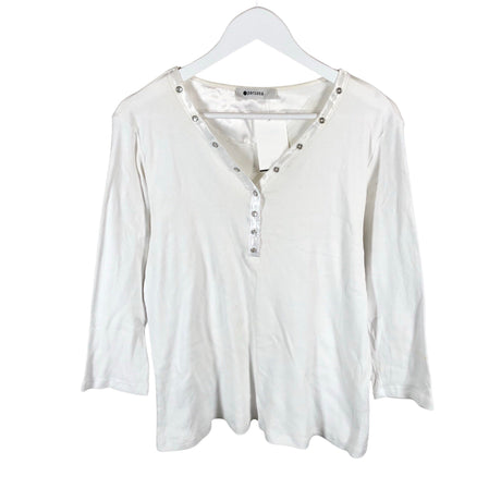 Unisex Persona by Marina Rinaldi - Tricot shirt, size 44 - White ()