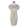 Unisex Part two - Tricot dress, size 38 - White ()