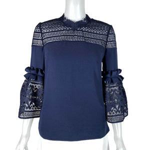 Unisex Ted Baker - Blouse, size 34 - Blue (1)