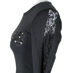 Unisex Guess - Tricot shirt, size 34 - Black (2)