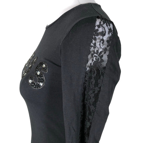 Unisex Guess - Tricot shirt, size 34 - Black (2)