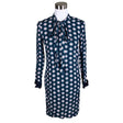 Unisex Limited Edition - Schiffon dress, size 40 - Blue ()