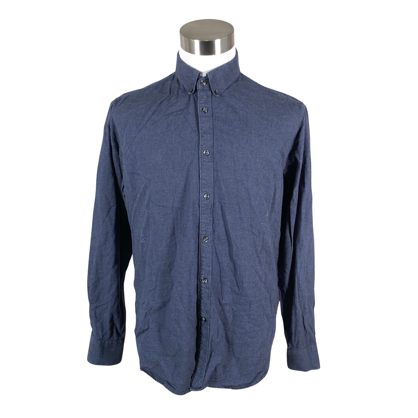 Unisex Oscar Jacobson - Collared shirt, size XL - Blue (1)