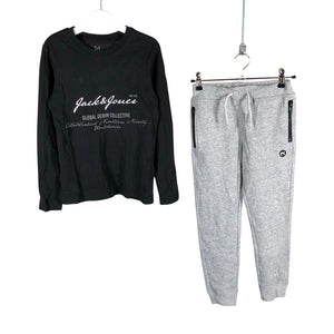 Unisex Name It - Sweatpants, size 122 - 128 - Gray (1)