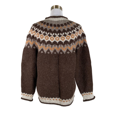 Unisex Handmade - Sweater, size 40 - Brown (2)