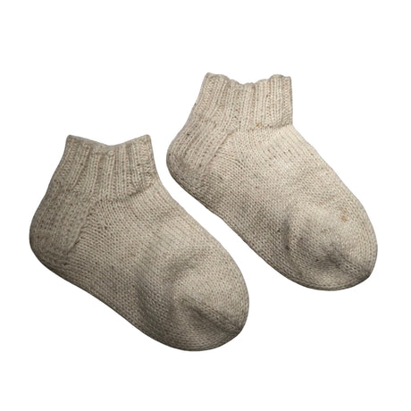 Unisex Handmade - Wool socks, size 39 - Brown ()