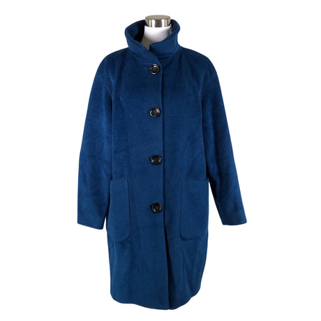 Unisex Dixi Coat - Wool coat, size 38 - Blue ()