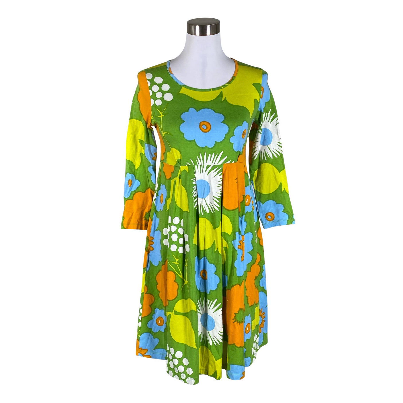 Unisex Marimekko - Tricot dress, size 38 - Green (1)