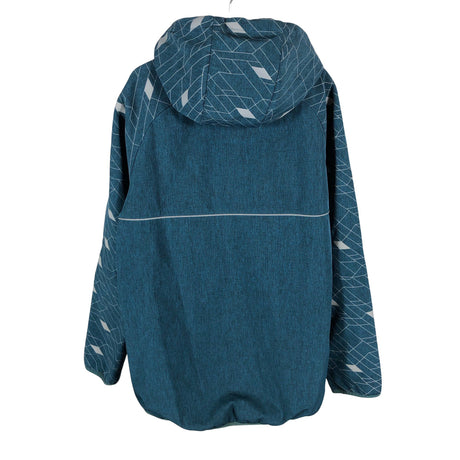 Unisex POMPdeLUX - Soft shell jacket, size 146 - 152 - Blue (2)